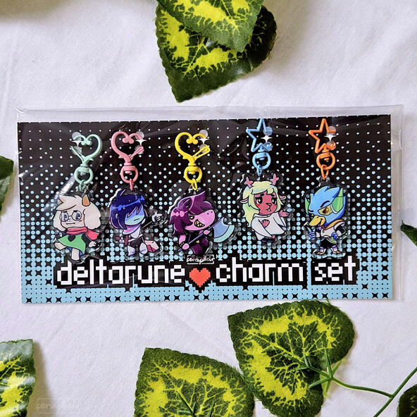 Deltarune Charm Set
