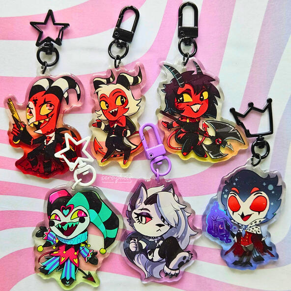 Helluva Boss Charms