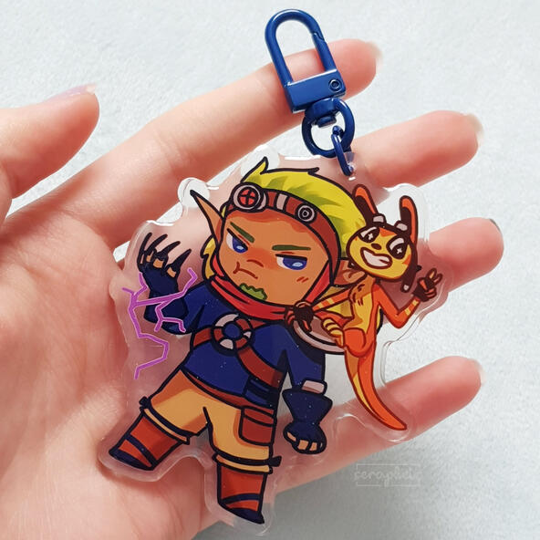 Jak & Daxter Charm Jak & Daxter Charm