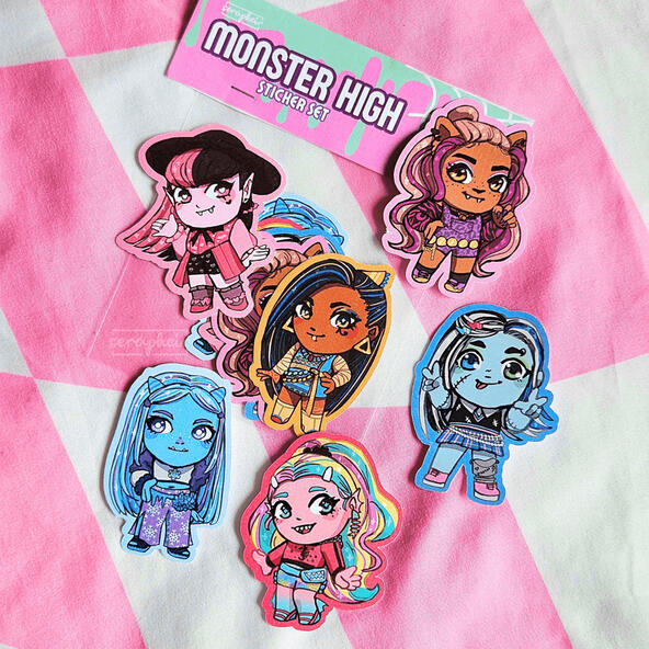 Monster High Stickers Monster High Stickers