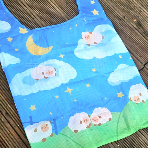 Counting Sheep Re-usable Bag