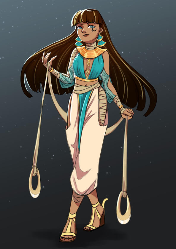 Cleo de Nile (Monster High) Fright Club - Original Design Final