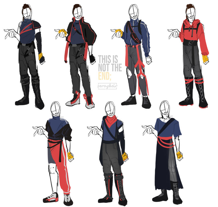 Khan Character Design Explorations (This Is Not The End;) Khan Character Design Explorations (This Is Not The End;)