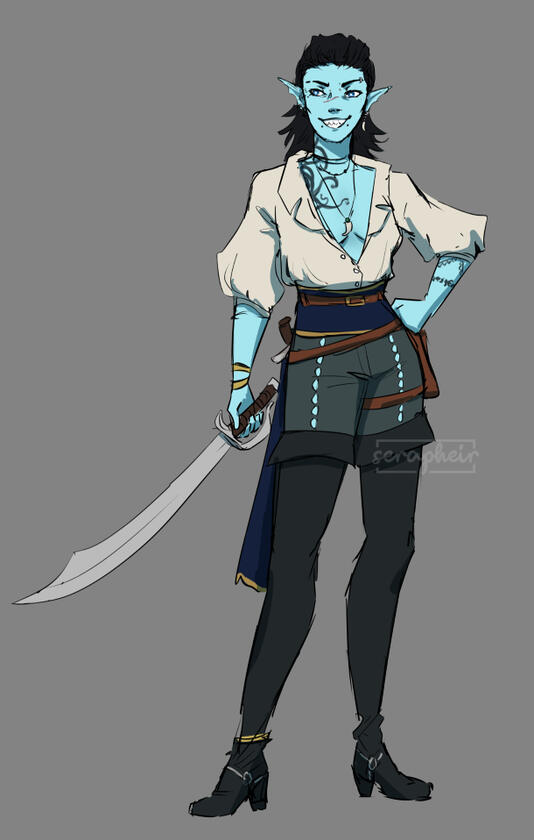 Sharky - D&D Character Design Sharky - D&D Character Design