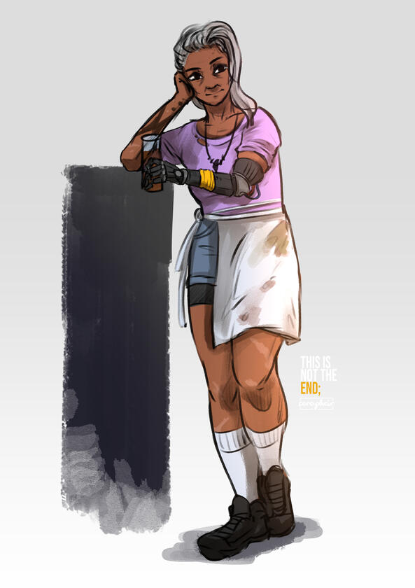Anya Character Design (This Is Not The End;) Anya Character Design (This Is Not The End;)