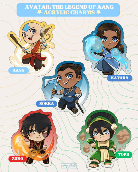 ATLA Charms